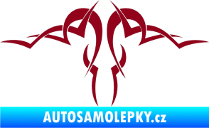 Samolepka Tetování 188 bordó vínová