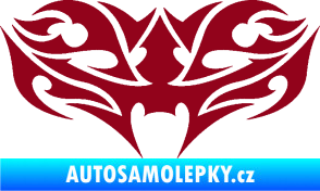 Samolepka Tetování 200 bordó vínová