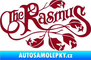 Samolepka The Rasmus bordó vínová