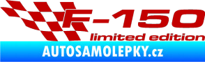 Samolepka F-150 limited edition levá (F150) tmavě červená