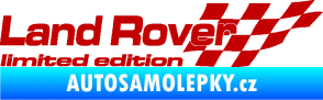 Samolepka Land Rover limited edition pravá tmavě červená