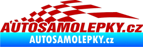 Samolepka Nálepka na auto - www.autosamolepky.cz 002 tmavě červená