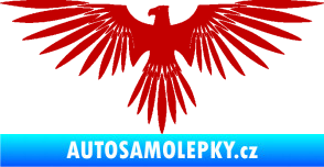 Samolepka Orlice 005 levá tmavě červená