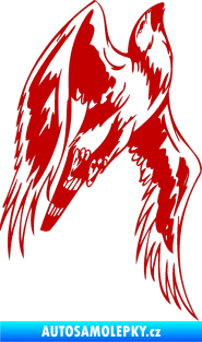 Samolepka Predators 011 pravá tmavě červená