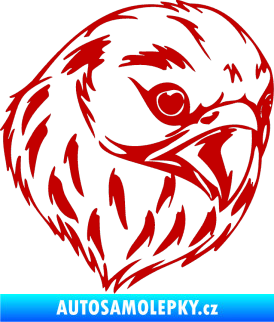 Samolepka Predators 045 pravá tmavě červená