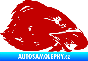 Samolepka Predators 064 pravá tmavě červená