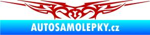 Samolepka Tetování 015 tmavě červená