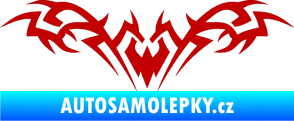Samolepka Tetování 020 tmavě červená