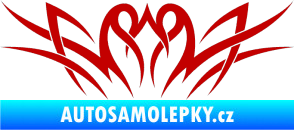 Samolepka Tetování 032 tmavě červená