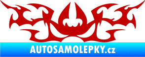 Samolepka Tetování 048 tmavě červená