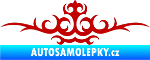 Samolepka Tetování 051 tmavě červená