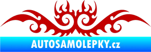 Samolepka Tetování 052 tmavě červená