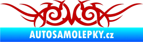 Samolepka Tetování 058 tmavě červená