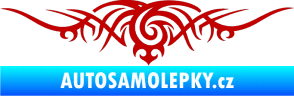 Samolepka Tetování 070 tmavě červená