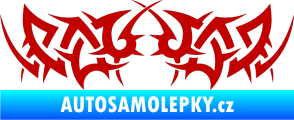 Samolepka Tetování 083 tmavě červená
