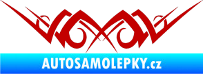 Samolepka Tetování 084 tmavě červená