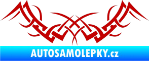 Samolepka Tetování 087 tmavě červená