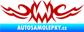 Samolepka Tetování 096 tmavě červená