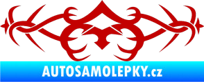 Samolepka Tetování 099 tmavě červená