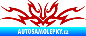 Samolepka Tetování 102 tmavě červená