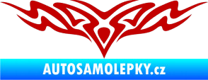 Samolepka Tetování 149 tmavě červená