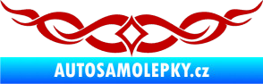 Samolepka Tetování 179 tmavě červená