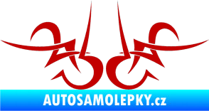 Samolepka Tetování 189 tmavě červená