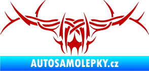 Samolepka Tetování 192 tmavě červená