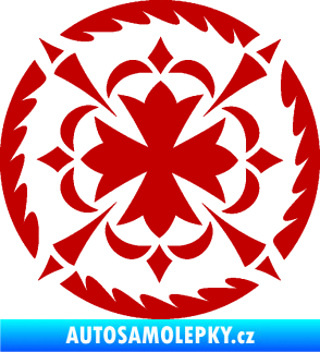 Samolepka Tetování 207 tmavě červená