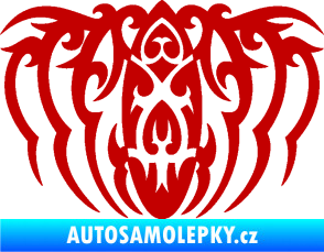 Samolepka Tetování 210 tmavě červená