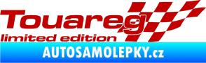 Samolepka Touareg limited edition pravá tmavě červená