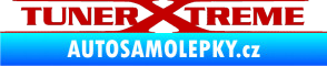 Samolepka Tuner extreme plny tmavě červená