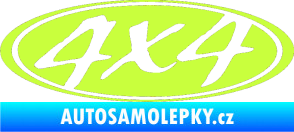 Samolepka 4x4 varianta 008 limetová