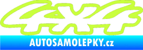 Samolepka 4x4 varianta 016 limetová