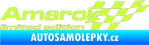 Samolepka Amarok limited edition pravá limetová