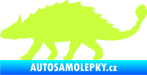 Samolepka Ankylosaurus 001 levá limetová