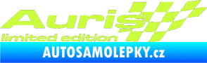 Samolepka Auris limited edition pravá limetová