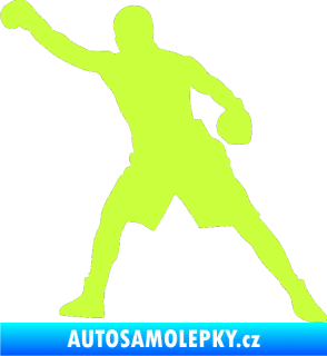 Samolepka Boxer 002 levá limetová