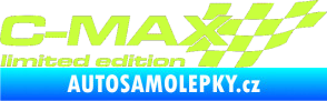 Samolepka C-MAX limited edition pravá limetová