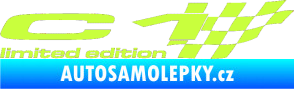 Samolepka C1 limited edition pravá limetová