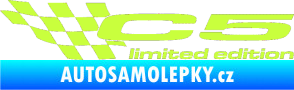 Samolepka C5 limited edition levá limetová