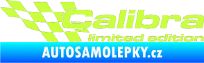 Samolepka Calibra limited edition levá limetová