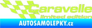 Samolepka Caravelle limited edition levá limetová