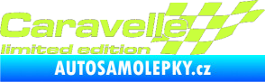 Samolepka Caravelle limited edition pravá limetová