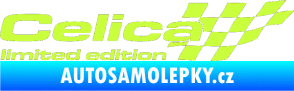 Samolepka Celica limited edition pravá limetová
