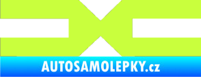 Samolepka Dacia 004 limetová