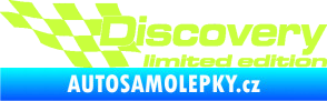 Samolepka Discovery limited edition levá limetová