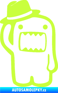 Samolepka Domo 007 levá gentleman limetová