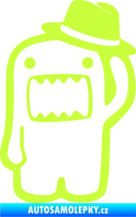 Samolepka Domo 007 pravá gentleman limetová