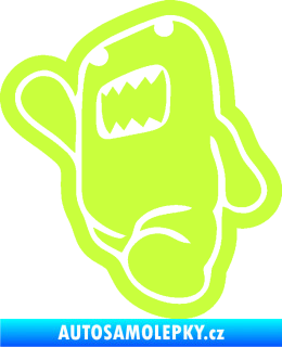 Samolepka Domo 013 levá běžící limetová